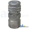 A & I Products Coupler, Female Flat Face;  FEM Series, ISO16028 5" x3" x1" A-FEM-501-8FP-NL - alternate 4